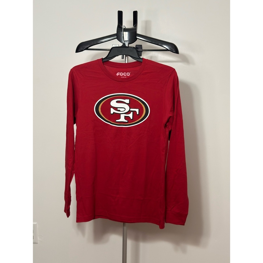 San Francisco 49ers FOCO NFL Men's Medium, Long Sleeve Shirt‎ NWOT